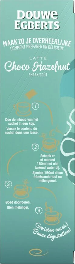 Douwe Egberts Latte Choco Hazelnut Oploskoffie - 5/9 Intensiteit - 5 X 8 Zakjes 13 Douwe Egberts Latte Choco Hazelnut Oploskoffie - 5/9 Intensiteit - 5 X 8 Zakjes -Koffieproducten 343x1200 5
