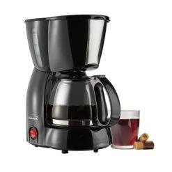 4 Cup Coffee Maker In Black -Koffieproducten 4 Cup Coffee Maker in Black 2