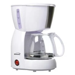 4 Cup Coffee Maker In White 7 4 Cup Coffee Maker In White -Koffieproducten 4 Cup Coffee Maker in White 1