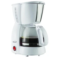 4 Cup Coffee Maker In White 8 4 Cup Coffee Maker In White -Koffieproducten 4 Cup Coffee Maker in White 2