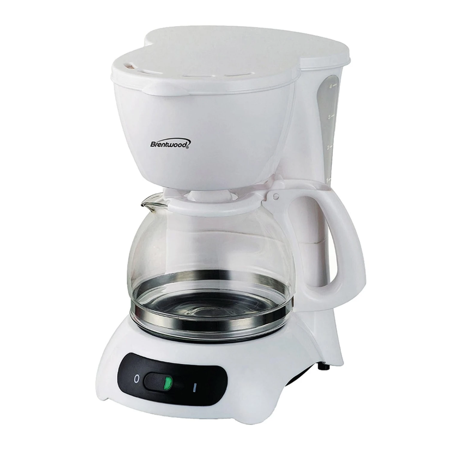 4 Cup Coffee Maker In White 3 4 Cup Coffee Maker In White