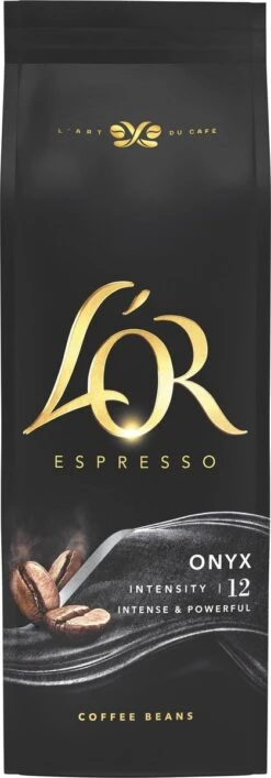 L'OR Espresso Onyx Koffiebonen (12) - 4 X 500 Gram -Koffieproducten 419x1200