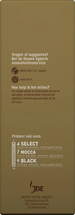 Douwe Egberts Excellent Filterkoffie - 6 X 500 Gram 14 Douwe Egberts Excellent Filterkoffie - 6 X 500 Gram -Koffieproducten 420x1200 3