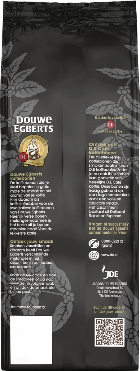 Douwe Egberts Espresso Koffiebonen - 4 X 500 Gram 5 Douwe Egberts Espresso Koffiebonen - 4 X 500 Gram - Afbeelding 3
