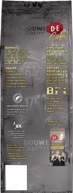 Douwe Egberts D.E Café Espresso Koffiebonen - Intensiteit 7/9 - 4 X 500 Gram 13 Douwe Egberts D.E Café Espresso Koffiebonen - Intensiteit 7/9 - 4 X 500 Gram -Koffieproducten 453x1200 13