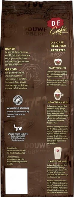Douwe Egberts D.E Café Creatie Koffiebonen - 7/9 Intensiteit - 4 X 500 Gram 10 Douwe Egberts D.E Café Creatie Koffiebonen - 7/9 Intensiteit - 4 X 500 Gram -Koffieproducten 453x1200 3