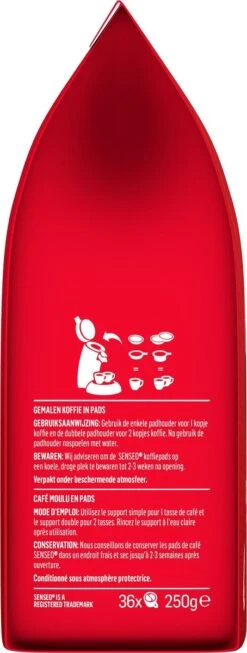 Senseo Classic Koffiepads - 5/9 Intensiteit - 10 X 36 Pads 14 Senseo Classic Koffiepads - 5/9 Intensiteit - 10 X 36 Pads -Koffieproducten 454x1200 2