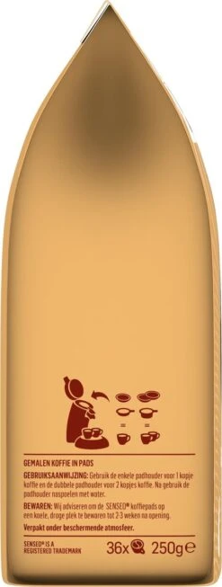 Senseo Gold Koffiepads - 5/9 Intensiteit - 10 X 36 Pads 14 Senseo Gold Koffiepads - 5/9 Intensiteit - 10 X 36 Pads -Koffieproducten 454x1200