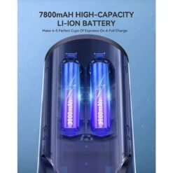 5 Cups Portable Espresso Machine Coffee Maker With Fast Heating Fit For NS Capsule -Koffieproducten 5 Cups Stainless Steel Portable Espresso Machine Coffee Maker with Fast Heating Fit for NS Capsule 6