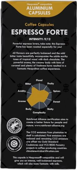 Gran Maestro Italiano - Koffiecups - Nespresso Compatibel Proefpakket - Espresso, Lungo En Meer - 10 X 20 Cups -Koffieproducten 546x1200 2