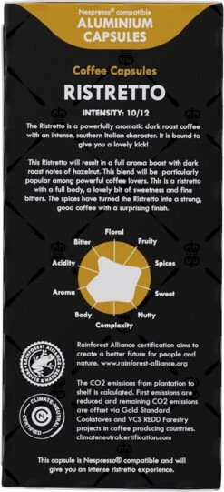 Gran Maestro Italiano - Koffiecups - Nespresso Compatibel Proefpakket - Espresso, Lungo En Meer - 10 X 20 Cups -Koffieproducten 548x1200