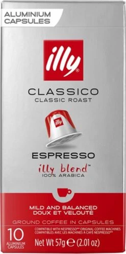 Illy Espresso Classico Koffiecups - Intensiteit 5/9 - 10 X 10 Capsules 9 Illy Espresso Classico Koffiecups - Intensiteit 5/9 - 10 X 10 Capsules -Koffieproducten 596x1200
