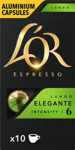 L'OR Lungo Elegante Koffiecups - Intensiteit 6/12 - 10 X 10 Capsules 21 L'OR Lungo Elegante Koffiecups - Intensiteit 6/12 - 10 X 10 Capsules -Koffieproducten 606x1200 1