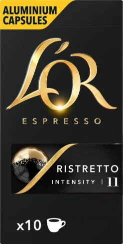 L'OR Espresso Ristretto (11) - 10 X 10 Koffiecups 20 L'OR Espresso Ristretto (11) - 10 X 10 Koffiecups -Koffieproducten 607x1200 1