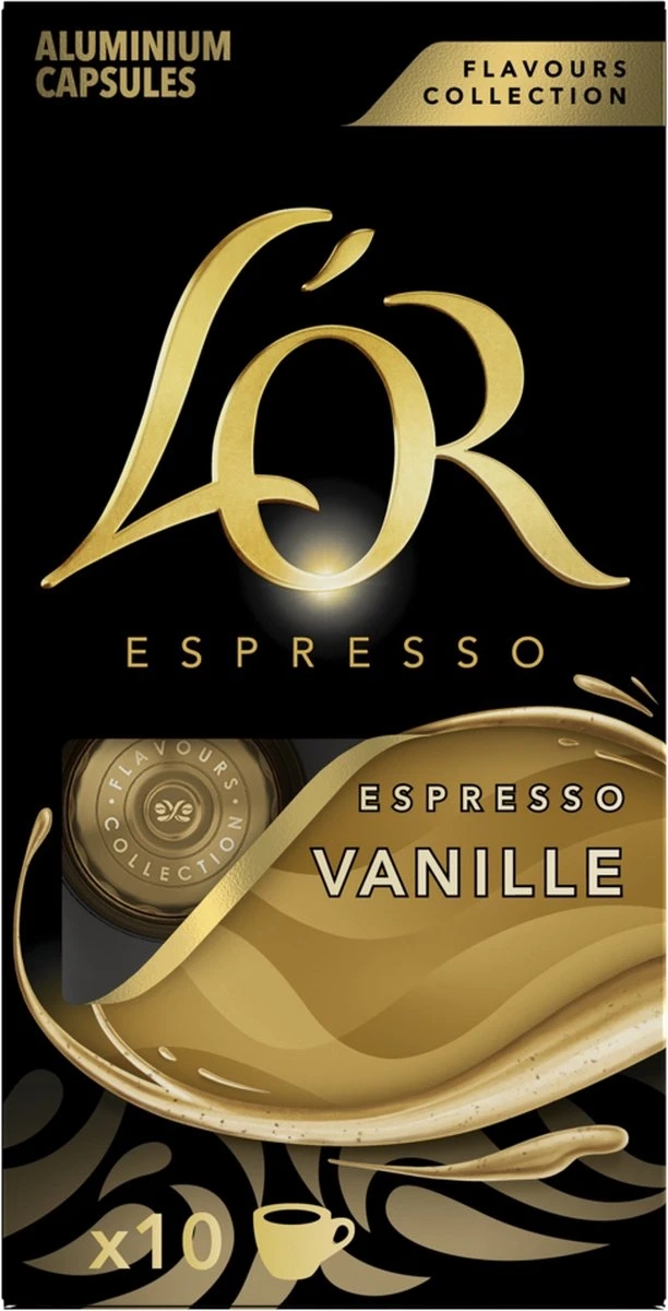 L'OR Espresso Vanille Koffiecups - 10 X 10 Capsules 7 L'OR Espresso Vanille Koffiecups - 10 X 10 Capsules - Afbeelding 5