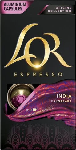 L'OR Espresso Origins India (10) - 10 X 10 Koffiecups 15 L'OR Espresso Origins India (10) - 10 X 10 Koffiecups -Koffieproducten 614x1200 1