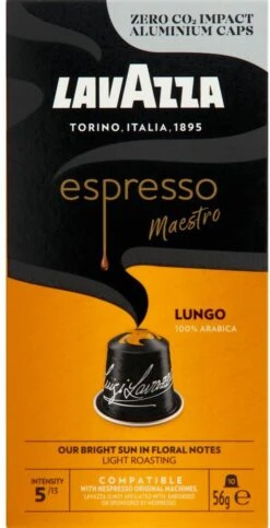 Lavazza Espresso Lungo - Aluminium Nespresso Capsules - 10 Stuks 13 Lavazza Espresso Lungo - Aluminium Nespresso Capsules - 10 Stuks -Koffieproducten 614x1200 2