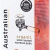 Australian Espresso Pods Dark Roast -4 X 18 Stuks- UTZ Organic -Koffieproducten 656x1200 4