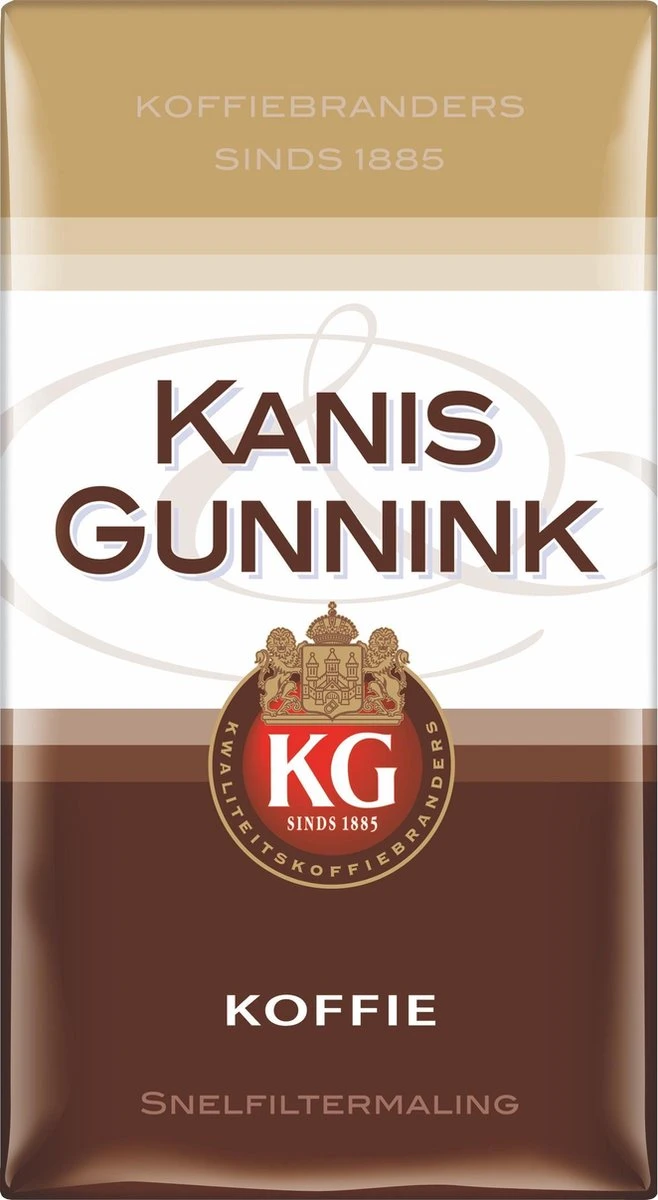 Kanis & Gunnink Filterkoffie - 6 X 500 Gram 6 Kanis & Gunnink Filterkoffie - 6 X 500 Gram - Afbeelding 4