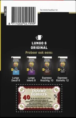 Douwe Egberts Lungo Original Koffiecups (6) - 5 X 40 Koffiecups 9 Douwe Egberts Lungo Original Koffiecups (6) - 5 X 40 Koffiecups -Koffieproducten 770x1200 3