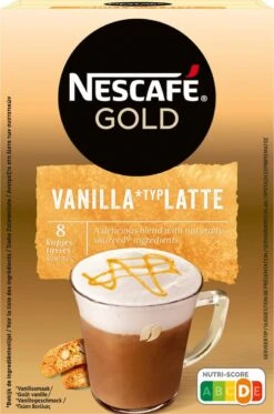 Nescafé Gold Latte Vanille Oploskoffie - 6 Doosjes à 8 Zakjes 7 Nescafé Gold Latte Vanille Oploskoffie - 6 Doosjes à 8 Zakjes -Koffieproducten 794x1200 1