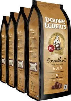 Douwe Egberts Excellent Gold Koffiebonen - 5/9 Intensiteit - 4 X 1kg 13 Douwe Egberts Excellent Gold Koffiebonen - 5/9 Intensiteit - 4 X 1kg -Koffieproducten 844x1200