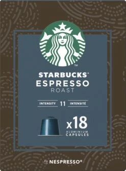 Starbucks By Nespresso Capsules Espresso Roast - 7 Doosjes à 18 Koffiecups -Koffieproducten 884x1200