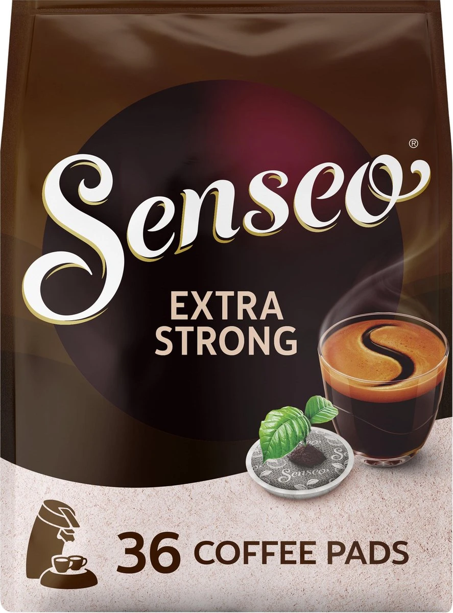 Senseo Extra Strong Koffiepads - 8/9 Intensiteit - 10 X 36 Pads 10 Senseo Extra Strong Koffiepads - 8/9 Intensiteit - 10 X 36 Pads - Afbeelding 8