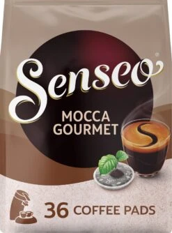 Senseo Mocca Gourmet Koffiepads - 4/9 Intensiteit - 10 X 36 Pads -Koffieproducten 887x1200 2
