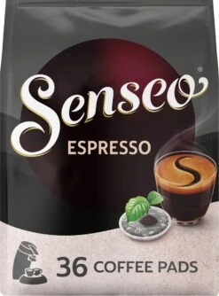 Senseo Espresso Koffiepads - 9/9 Intensiteit - 10 X 36 Pads 18 Senseo Espresso Koffiepads - 9/9 Intensiteit - 10 X 36 Pads -Koffieproducten 887x1200