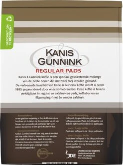 Kanis & Gunnink Regular Koffiepads - 10 X 36 Pads 8 Kanis & Gunnink Regular Koffiepads - 10 X 36 Pads -Koffieproducten 895x1200 1