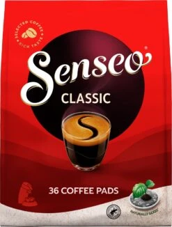 Senseo Classic Koffiepads - 5/9 Intensiteit - 10 X 36 Pads 20 Senseo Classic Koffiepads - 5/9 Intensiteit - 10 X 36 Pads -Koffieproducten 909x1200 2