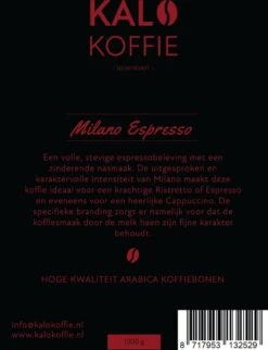Kalo Koffie - 100% Arabica Koffiebonen - Milano Espresso - 1kg - Exclusieve Koffie 11 Kalo Koffie - 100% Arabica Koffiebonen - Milano Espresso - 1kg - Exclusieve Koffie -Koffieproducten 921x1200