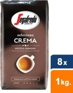 Segafredo Selezione Crema Koffiebonen - 8 X 1 Kg 7 Segafredo Selezione Crema Koffiebonen - 8 X 1 Kg -Koffieproducten 943x1200