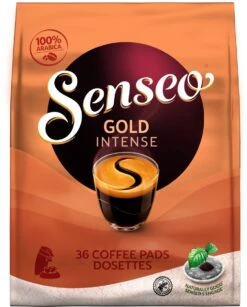 Senseo Gold Intense Koffiepads - 7/9 Intensiteit - 4 X 36 Pads 16 Senseo Gold Intense Koffiepads - 7/9 Intensiteit - 4 X 36 Pads -Koffieproducten 966x1200 1