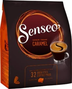 Senseo Caramel Koffiepads - 2/9 Intensiteit - 10 X 32 Pads -Koffieproducten 973x1200 1