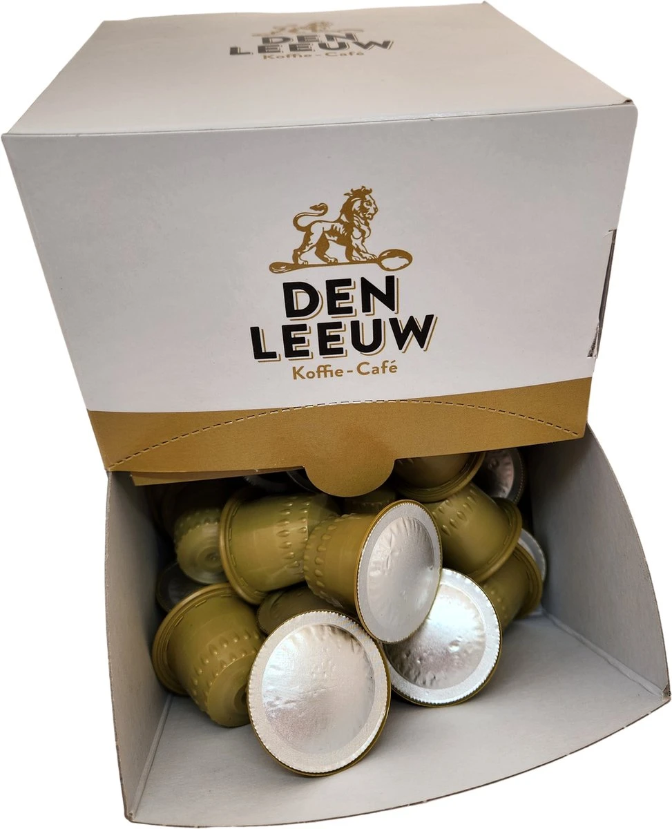 Voordeelpakket: Den Leeuw Lungo (80 Koffiecups) - Roast Koffiecups - Echte Hollandsche Koffie Van Den Leeuw In Nespresso Cups - Nespresso Compatibele Koffie Cups 4 Voordeelpakket: Den Leeuw Lungo (80 Koffiecups) - Roast Koffiecups - Echte Hollandsche Koffie Van Den Leeuw In Nespresso Cups - Nespresso Compatibele Koffie Cups - Afbeelding 2