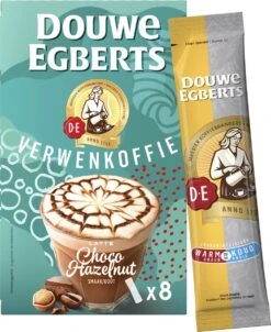 Douwe Egberts Latte Choco Hazelnut Oploskoffie - 5/9 Intensiteit - 5 X 8 Zakjes 10 Douwe Egberts Latte Choco Hazelnut Oploskoffie - 5/9 Intensiteit - 5 X 8 Zakjes -Koffieproducten 980x1200