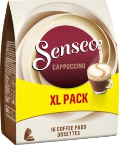 Senseo Cappuccino Koffiepads - 2/9 Intensiteit - 4 X 16 Pads - Voordeelverpakking -Koffieproducten 990x1200 3