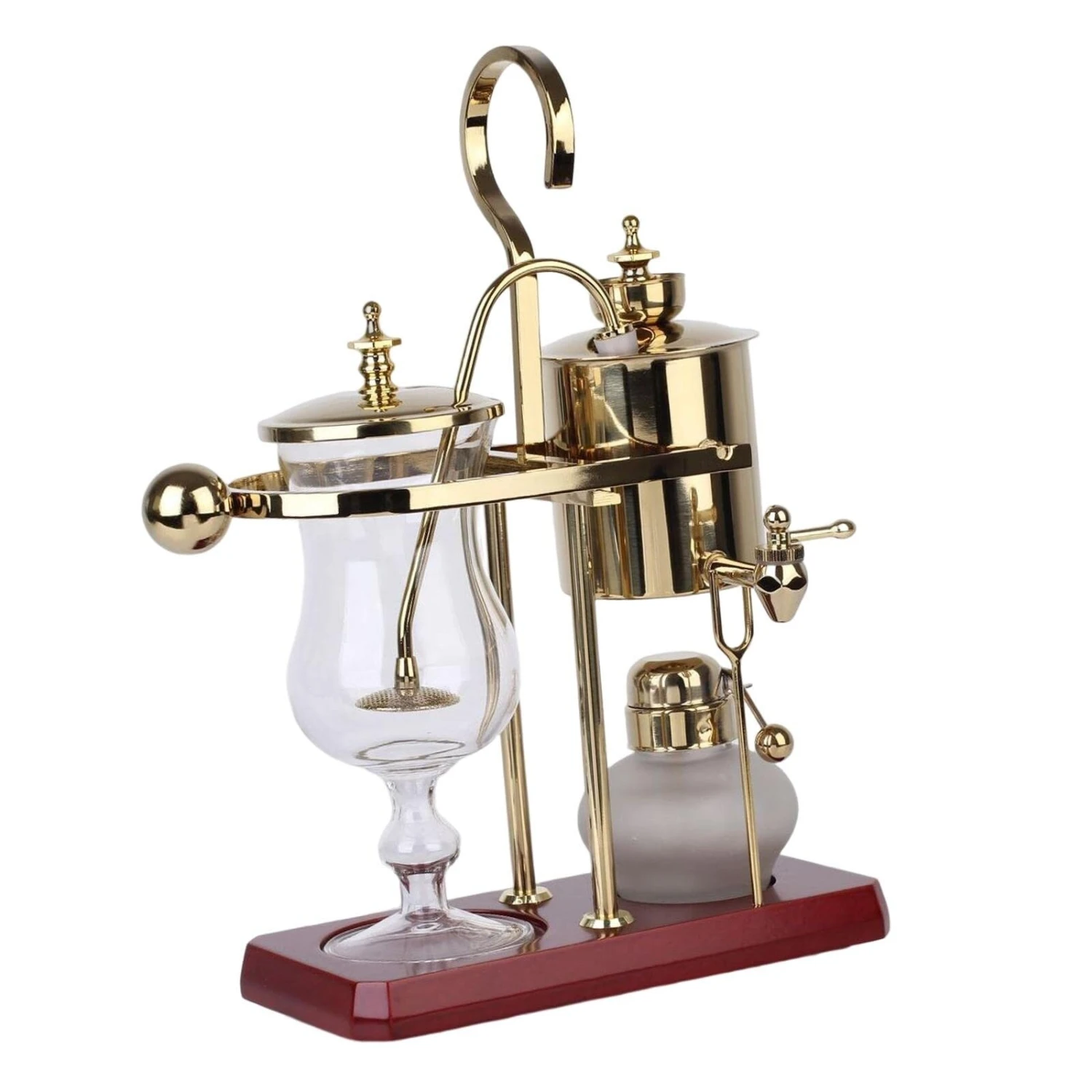 Brew Machine Coffee Pot Luxury Tabletop Elegant With Manual, Vacuum Pot Coffee, Siphon Coffee Machine For Bar Hotel Coffee 4 Brew Machine Coffee Pot Luxury Tabletop Elegant With Manual, Vacuum Pot Coffee, Siphon Coffee Machine For Bar Hotel Coffee - Afbeelding 2