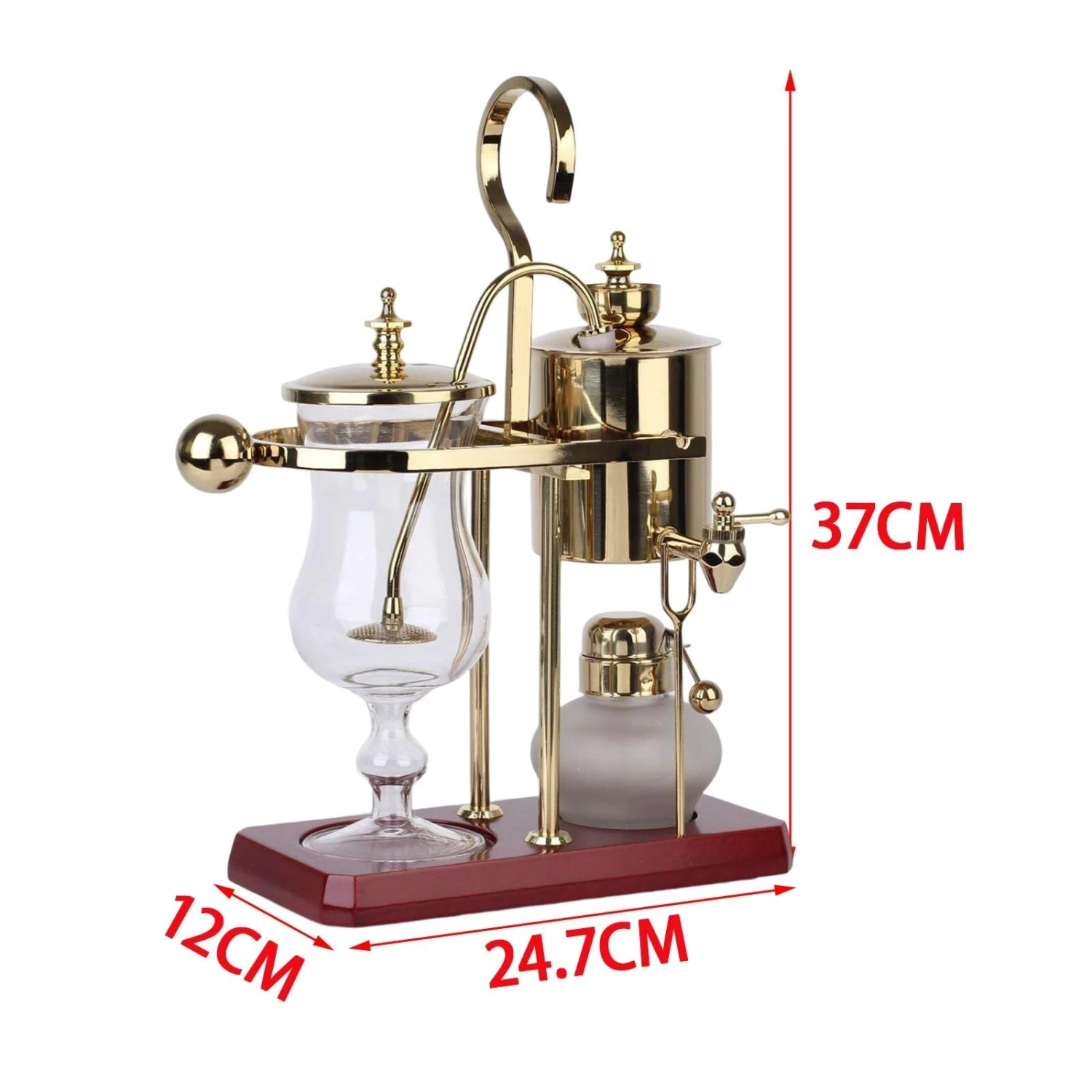 Brew Machine Coffee Pot Luxury Tabletop Elegant With Manual, Vacuum Pot Coffee, Siphon Coffee Machine For Bar Hotel Coffee 7 Brew Machine Coffee Pot Luxury Tabletop Elegant With Manual, Vacuum Pot Coffee, Siphon Coffee Machine For Bar Hotel Coffee - Afbeelding 5