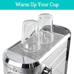 CASABREWS CM5418 Espresso Machine 20Bar Steam Milk Frothing Machine -Koffieproducten CASABREWS CM5418 Espresso Machine 20Bar with Stainless Steel Milk Frother 4