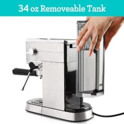 CASABREWS CM5418 Espresso Machine 20Bar Steam Milk Frothing Machine -Koffieproducten CASABREWS CM5418 Espresso Machine 20Bar with Stainless Steel Milk Frother 5
