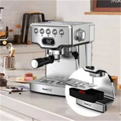 Coffee Maker Espresso Machine 20 Bar With Milk Frother Espresso Maker 16 Coffee Maker Espresso Machine 20 Bar With Milk Frother Espresso Maker -Koffieproducten Coffee Maker Espresso Machine 20 Bar with milk frother Espresso Maker 1