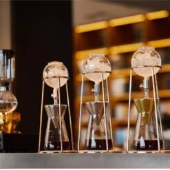 Coffee Maker Glass Filter Coffee Machine, Espresso Coffee Small Fine Drip Coffee Machines Home Office Automatic Coffee Machine