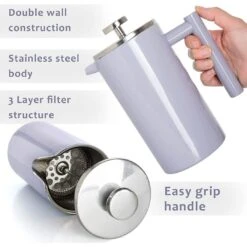 Coffee Maker, Double Wall Metal Insulation 28 Coffee Maker, Double Wall Metal Insulation -Koffieproducten Coffee Maker2C Double Wall Metal Insulation 12