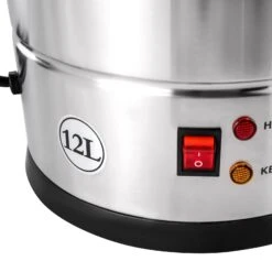 Commercial Grade Stainless Steel 12L Coffee Urn,1KW Coffee Maker Hot Water Pot,Electric Beverage Dispenser -Koffieproducten Commercial Grade Stainless Steel 12L Coffee Urn2C1KW Coffee Maker Hot Water Pot2CElectric Beverage Dispenser 5