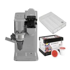 Conical Burr Grind And Brew Single-Serve Coffeemaker, Bundle With Coffee Pod Organizer, Single Serve Coffee Pods -Koffieproducten Conical Burr Grind and Brew Single Serve Coffeemaker2C Bundle with Coffee Pod Organizer2C Single Serve Coffee Pods 1