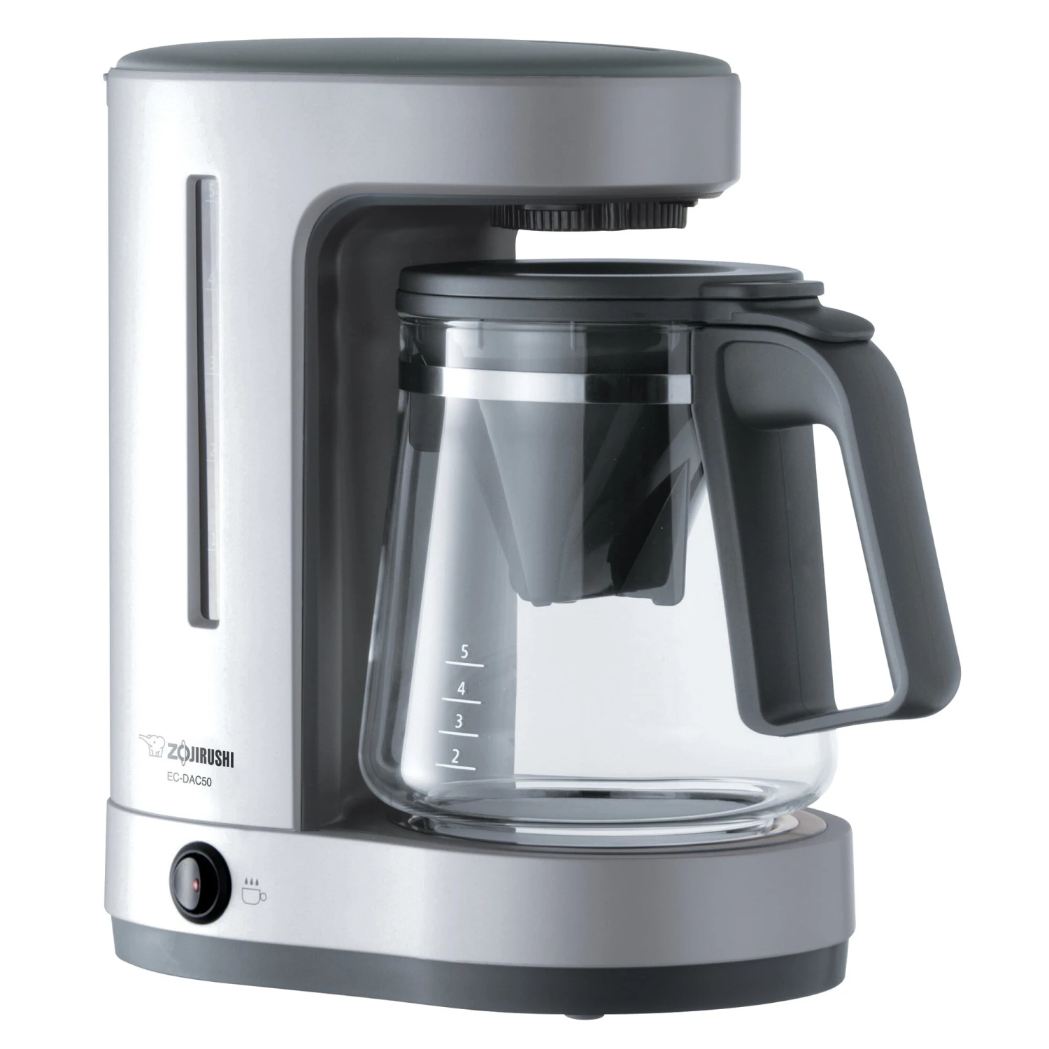 EC-DAC50SA ZUTTO 5 Cup Coffee Maker, Silver 4 EC-DAC50SA ZUTTO 5 Cup Coffee Maker, Silver - Afbeelding 2