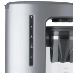 EC-DAC50SA ZUTTO 5 Cup Coffee Maker, Silver